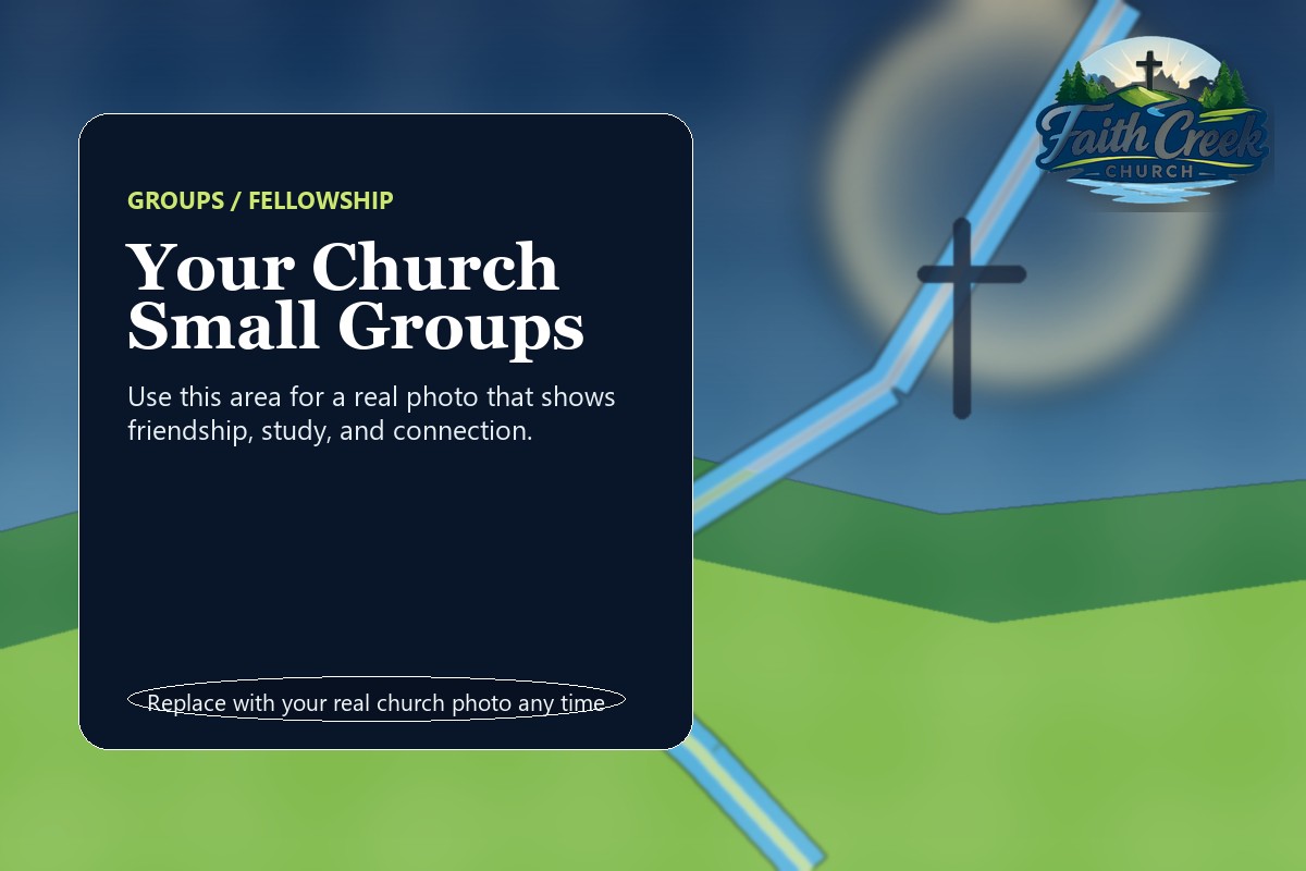 Your Church groups ministry placeholder