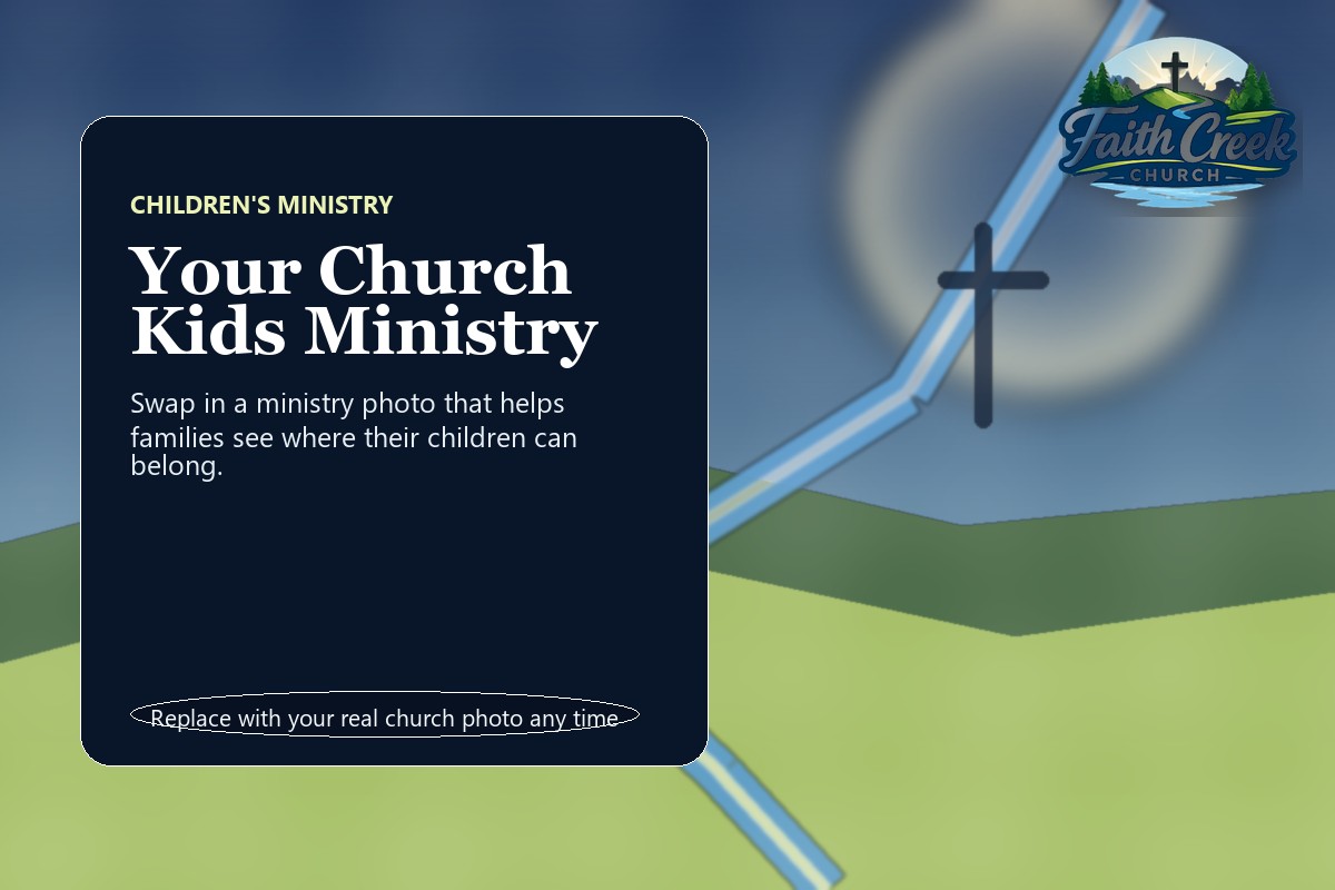 Your Church children ministry placeholder